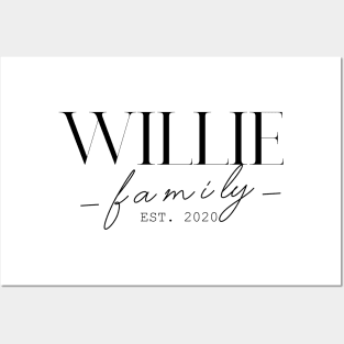 Willie Family EST. 2020, Surname, Willie Posters and Art